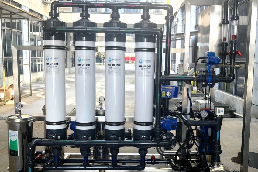 5000LPH Industrial UF System drinking well water
