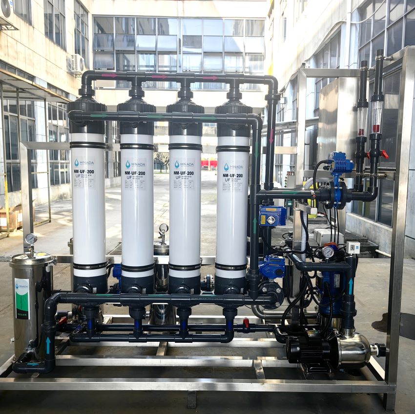 5000LPH Industrial UF System drinking well water