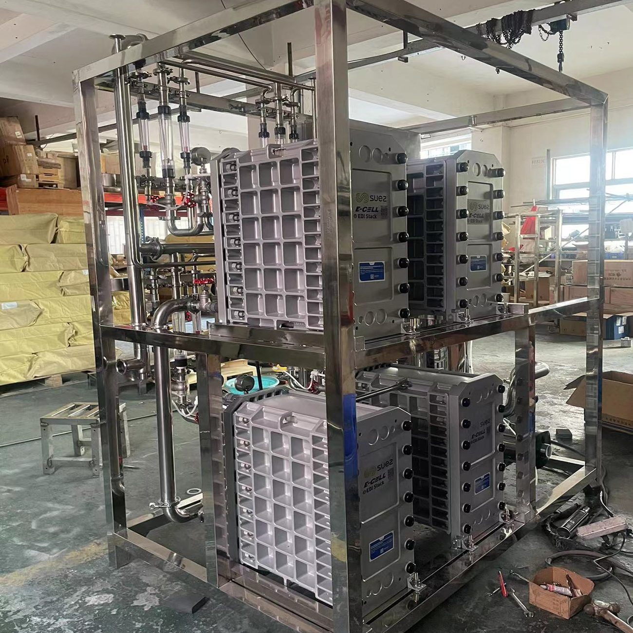 SUEZ E-Cell EDI Stack for pure Water