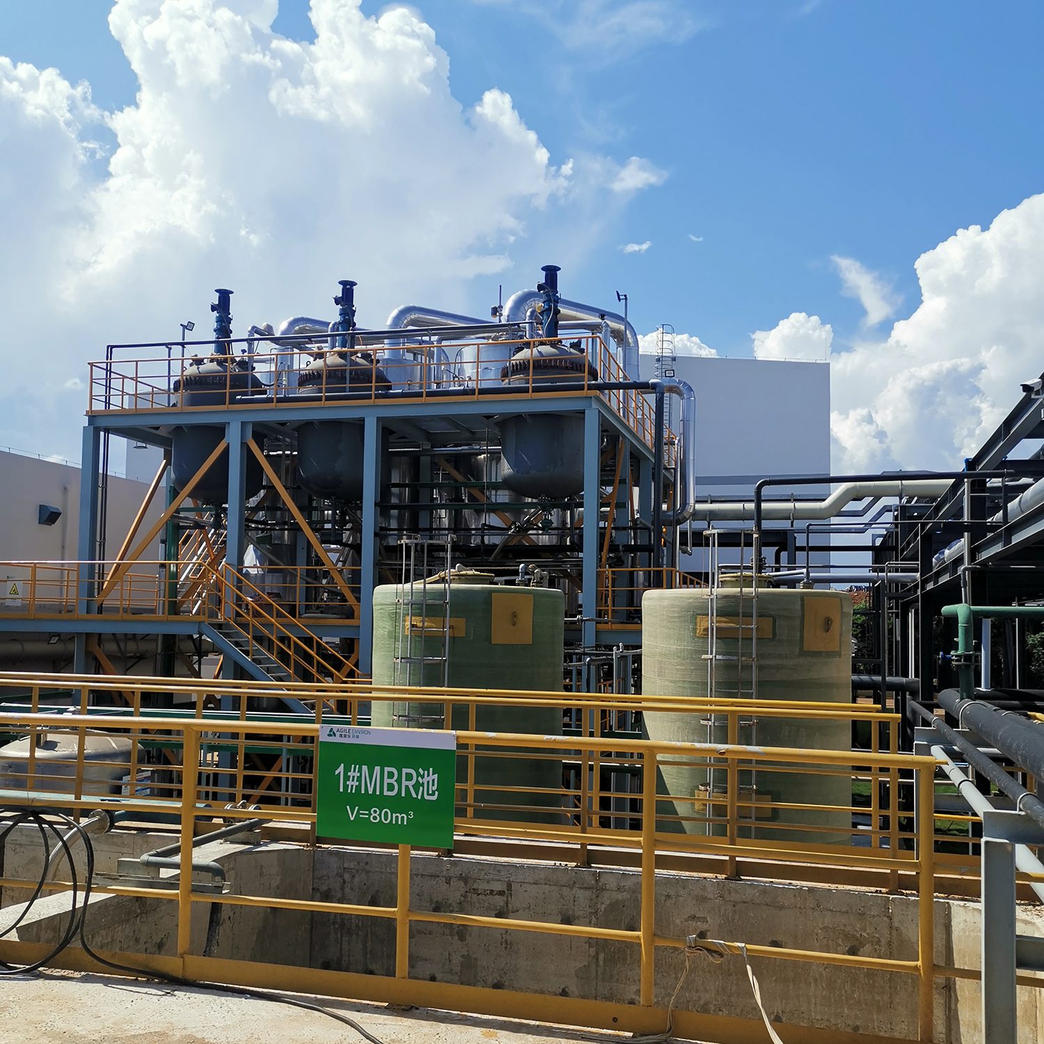 Anaerobic Membrane Bioreactor for Treatment of landfill leachate