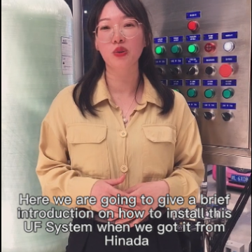 5000LPH UF System for Mineral Water Treatment as drinking water