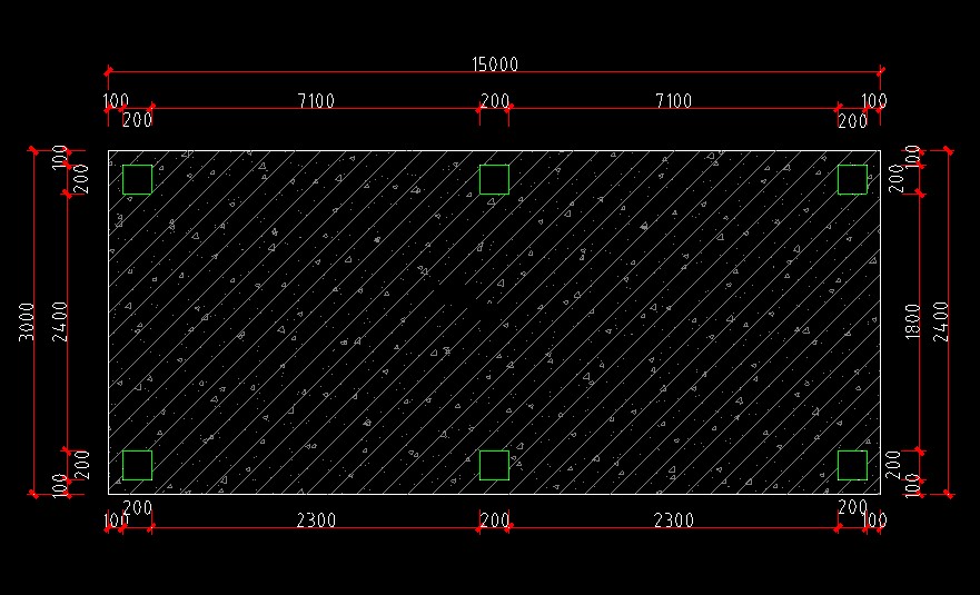 RO System foundation by concrete construction