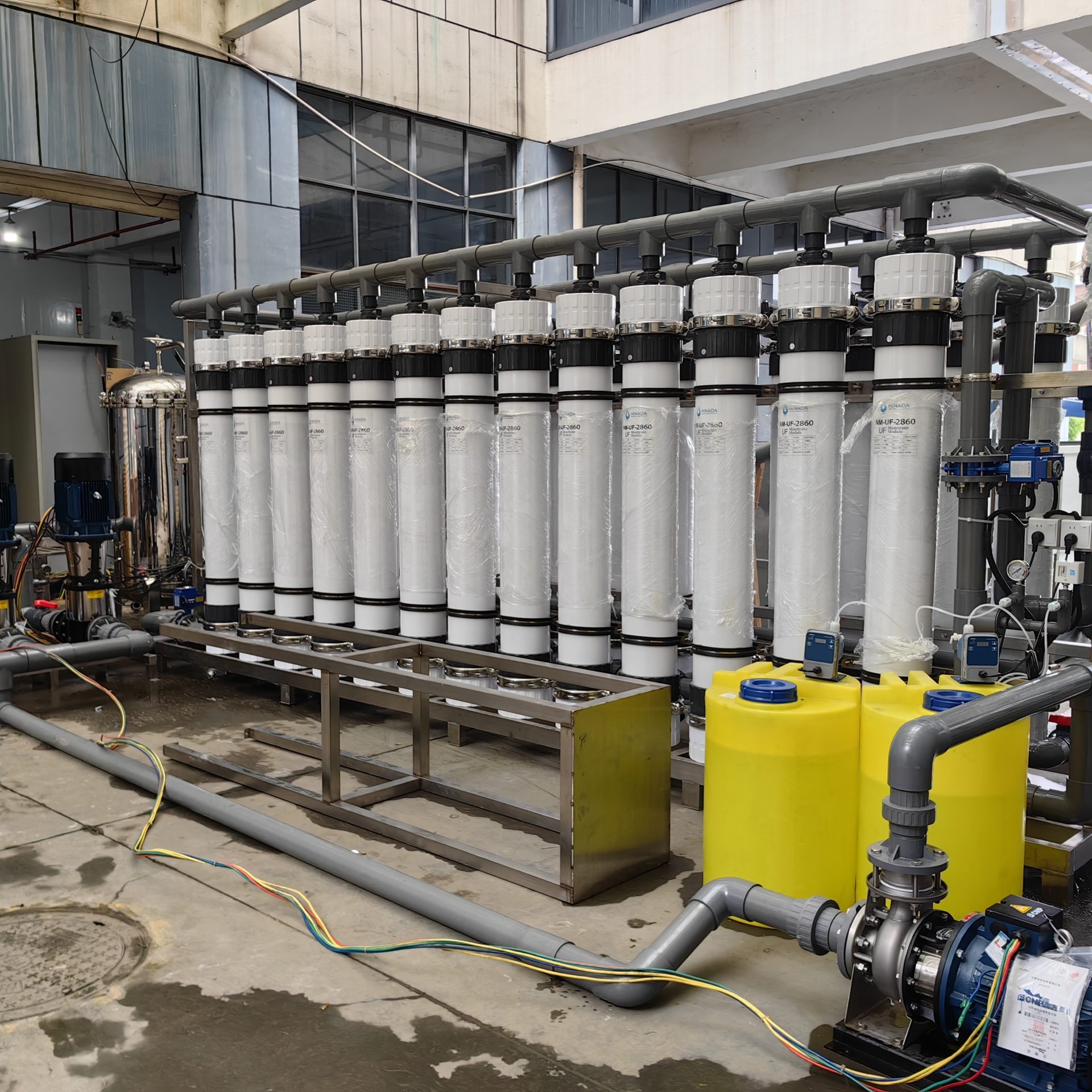 Industrial UF System for river water