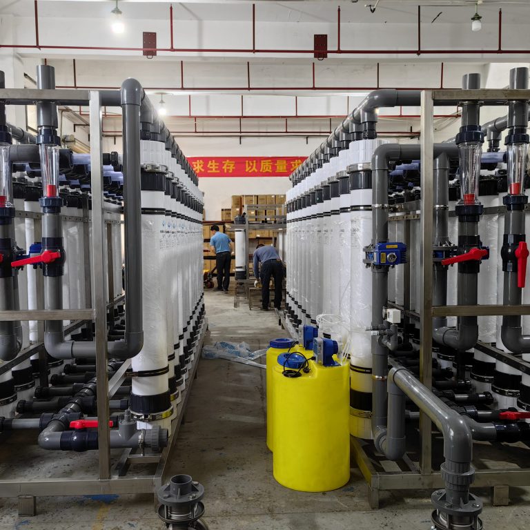 Industrial UF System for river water treatment