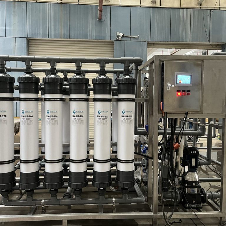 8000LPH Industrial UF System for River Water Filtration