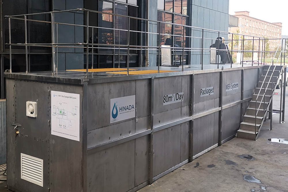 80 m³ per Day Containerized Sewage Treatment System