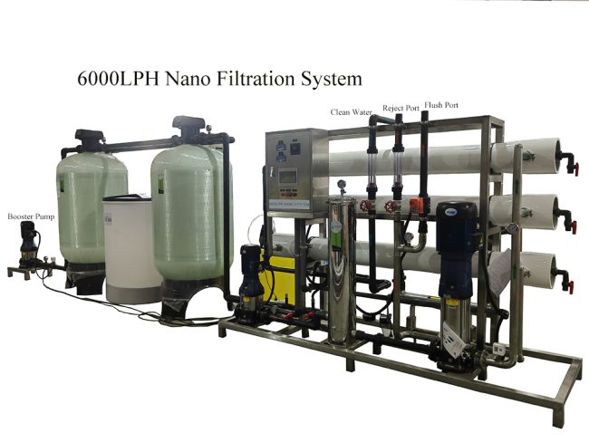 6000LPH Nano Filtration System