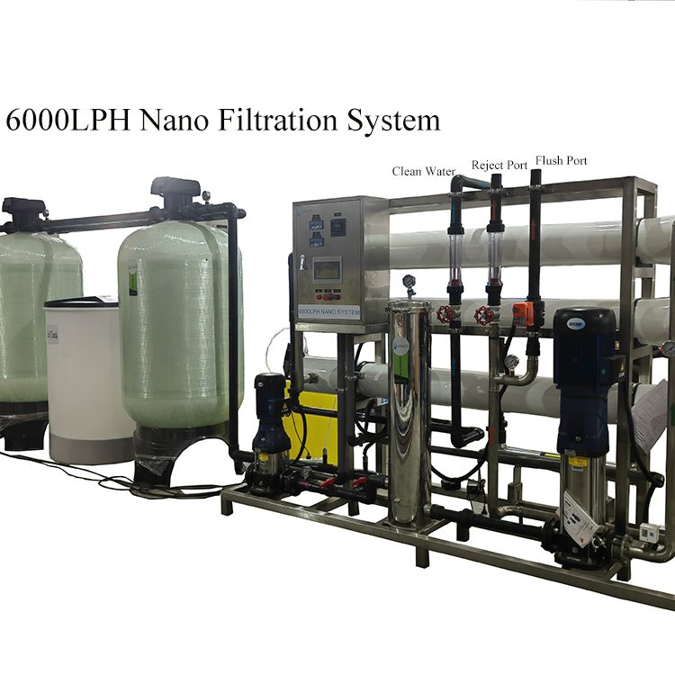 6000LPH Nano Filtration System