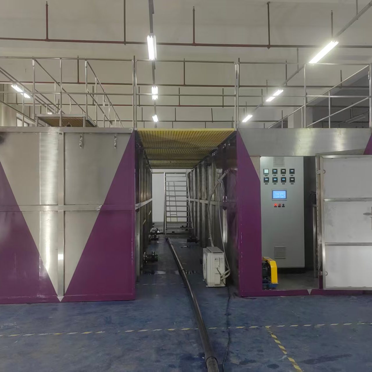 Industrial Wastewater Surface Metal Wastewater Treatment Equipment Containerized MBR System