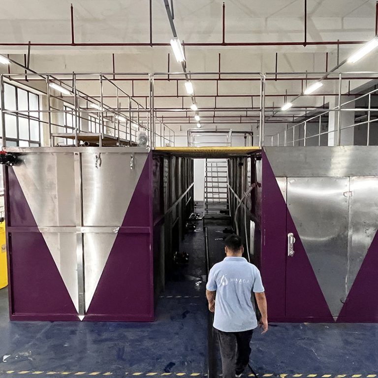 Surface Wastewater Treatment Equipment 120m3 per day in containerized