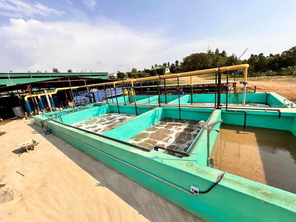 Municipal wastewater treatment plant