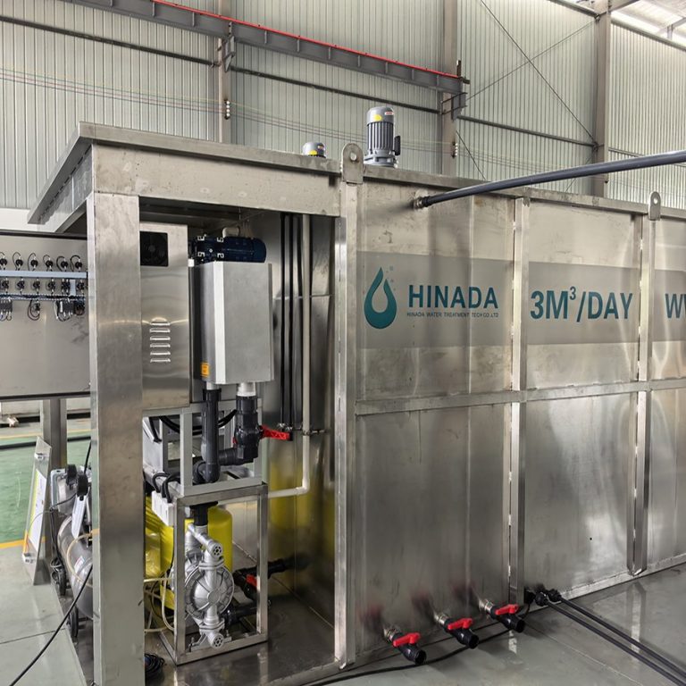 Packaged Printing ink wastewater treatment equipment HINADA Packaged Printing Ink Wastewater Treatment Equipment