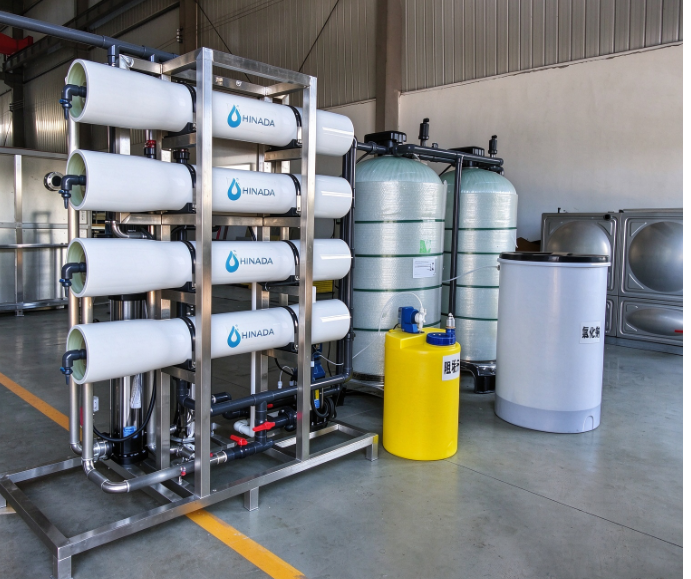 3000LPH Industrial RO System for drinking water and food process