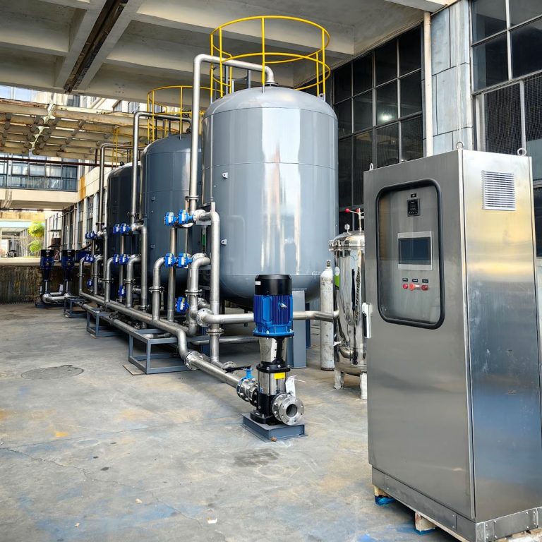 Multi Media Filteration System 80m Per Hour for River Water Filtration how to install Sand and Carbon and Softener Filtration System